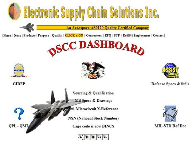 ESCS DSCC Dashboard
